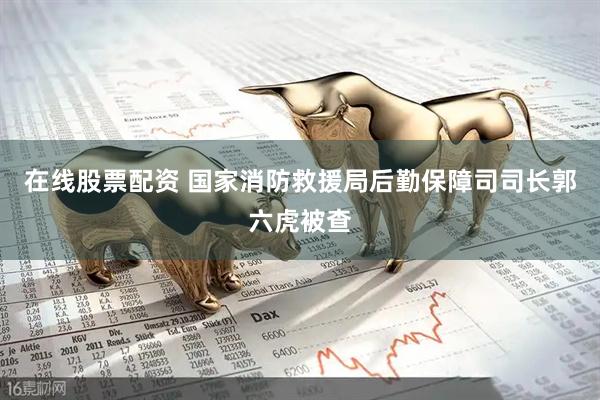 在线股票配资 国家消防救援局后勤保障司司长郭六虎被查